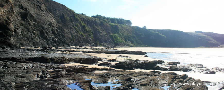 Este na Praia da Baiona