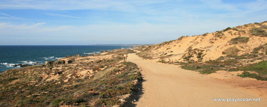 Access to Praia da Barca Grande Beach