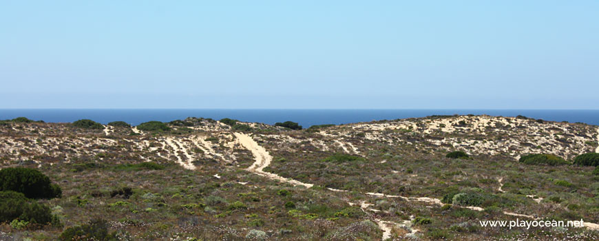 Dunes at Praia do Burdo Beach