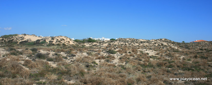 Dunas na Praia do Carreiro das Fazendas