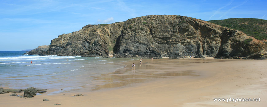 Beira-mar na Praia do Carvalhal