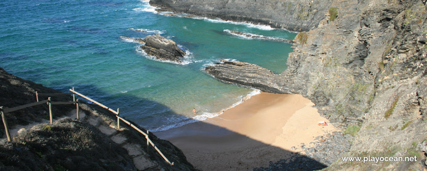 Sand of Praia do Cavaleiro Beach