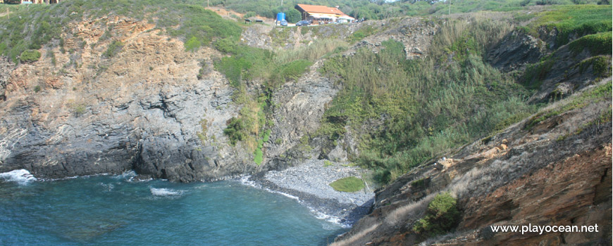 South of Praia da Entrada da Barca Beach