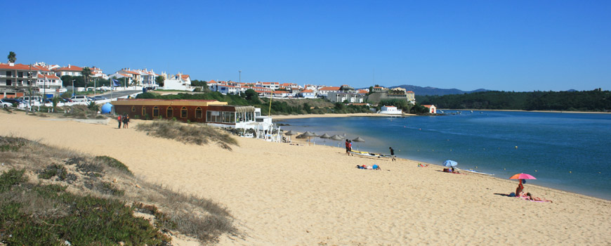 Sand of Praia da Franquia Beach