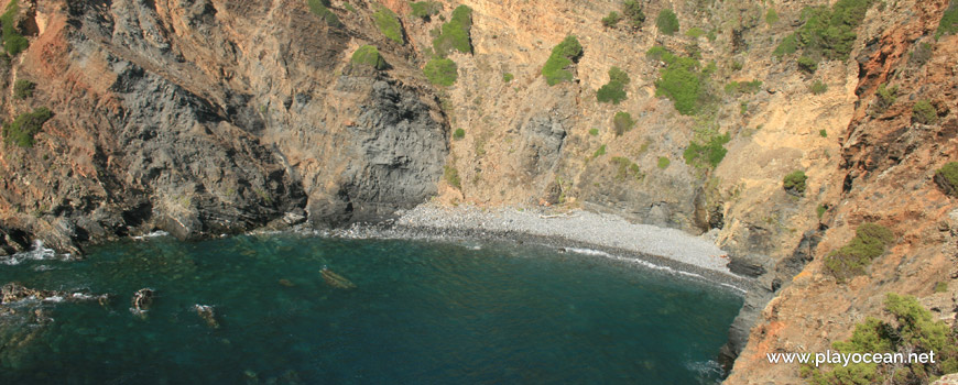 Cliff of Praia da Lavagueira Beach