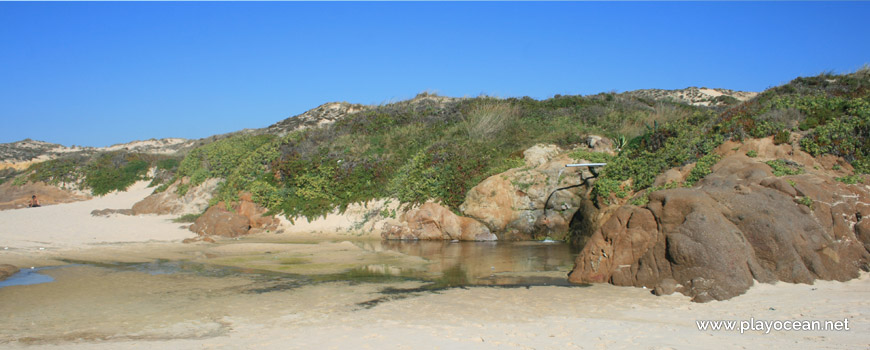 Poça na Praia dos Nascedios