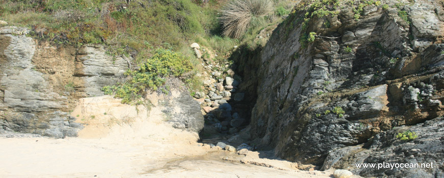 Nascente na Praia dos Nascedios