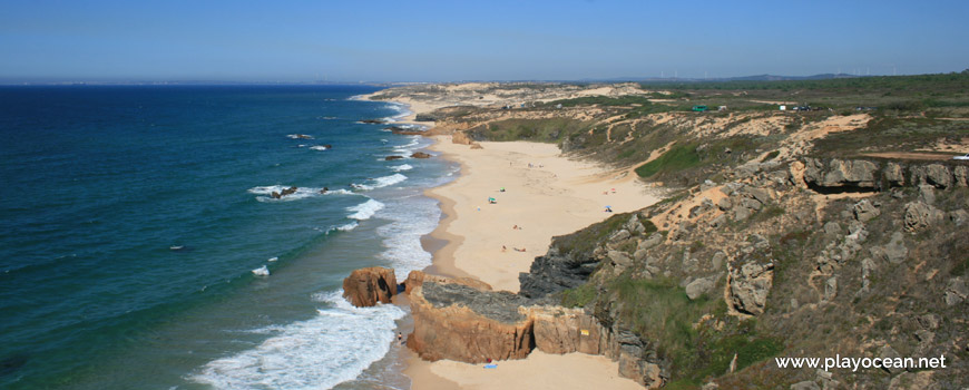 North, Praia do Malhão (South) Beach