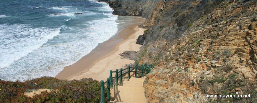 Descent to Praia de Nossa Senhora Beach