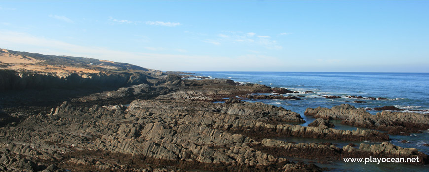 Sul na Praia da Poça do Buraco