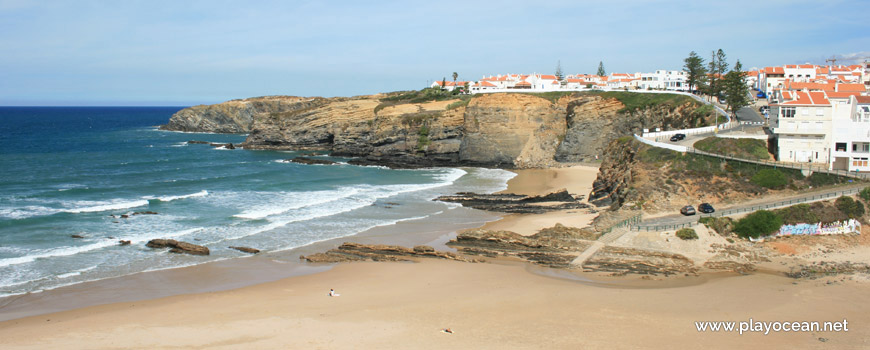 North at Praia da Zambujeira do Mar Beach