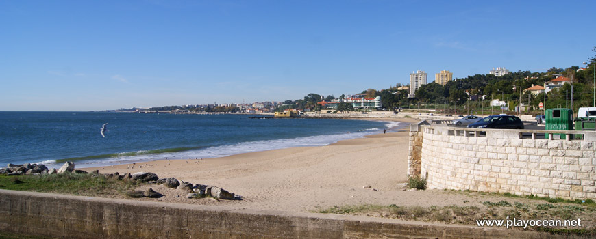 West at Praia de Caxias Beach