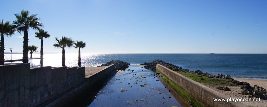 The Ossos Stream, Praia de Caxias Beach