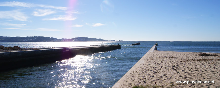 Mouth of the Jamor River