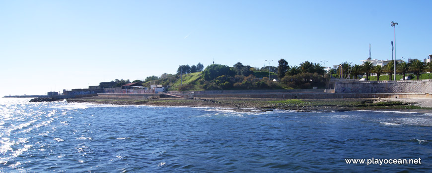 West at Praia da Laje Beach