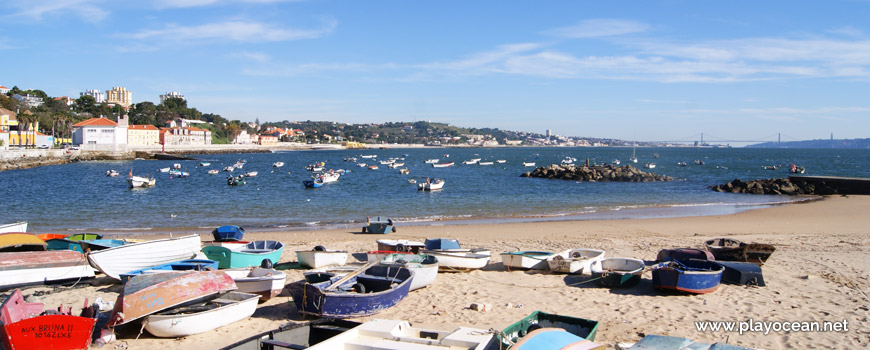 Boats at Praia Velha Beach