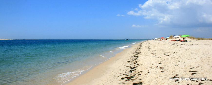 West at Praia da Armona (Sea) Beach