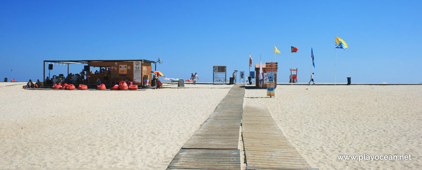 Banners at Praia da Fuseta (Sea) Beach