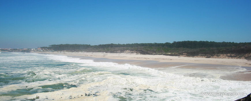 Panoramic of Praia de Cortegaça (South) Beach