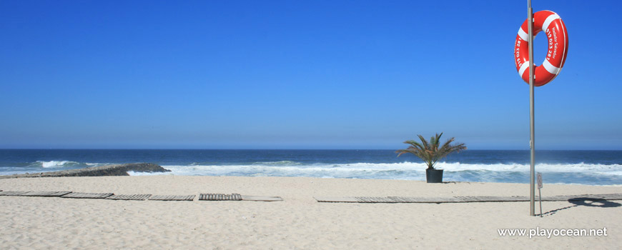 Seafront at Praia de Cortegaça Beach