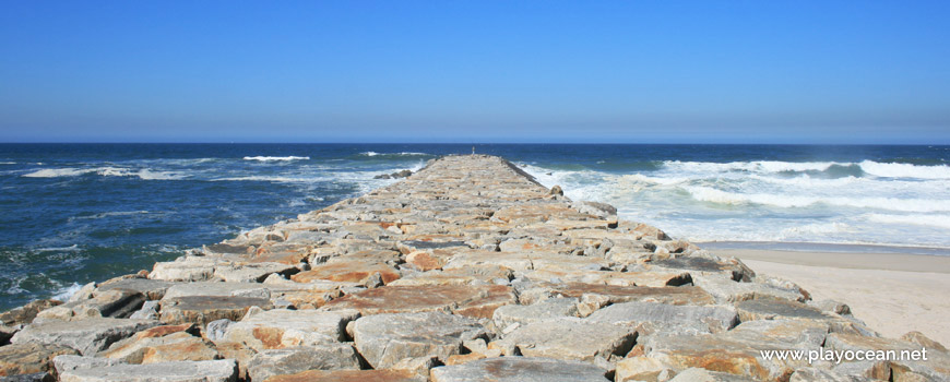 Pontão, Praia de Esmoriz (Sul)