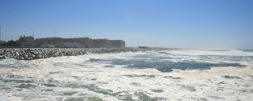 High tide, Praia do Furadouro (South) Beach