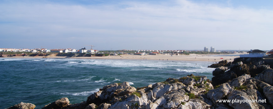 Panoramic of Praia do Baleal (North) Beach