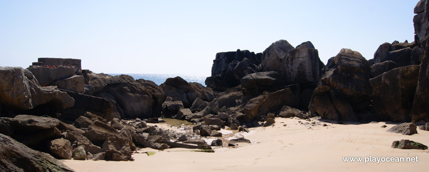 Rock at Praia da Camaroa Beach