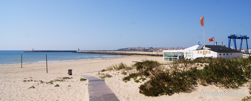 Walkway at Praia do Molhe Leste Beach