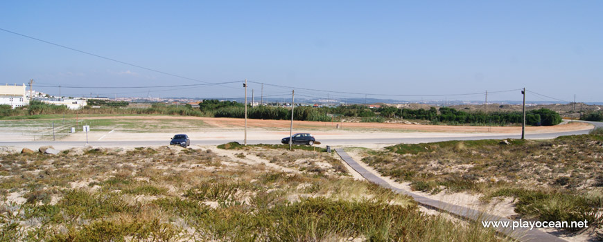 Estacionamento na Praia do Molhe Leste