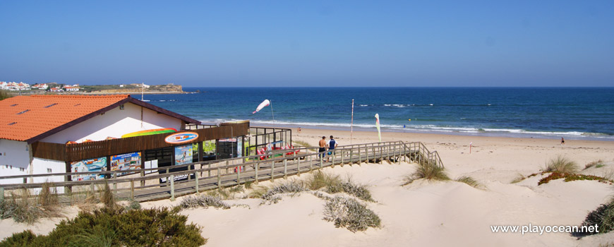 Bar at Praia de Peniche de Cima Beach