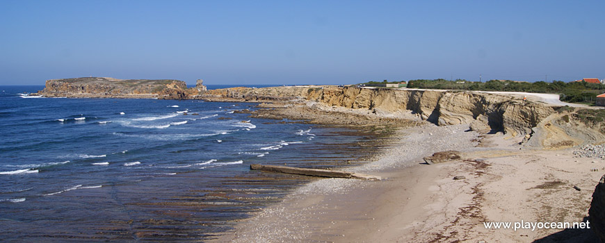 North at Praia do Portinho da Areia do Norte Beach