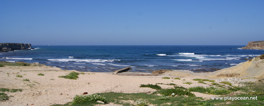 Mar na Praia do Portinho da Areia do Norte