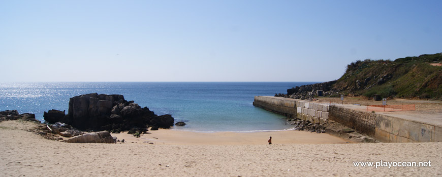 Mar na Praia do Portinho da Areia Sul