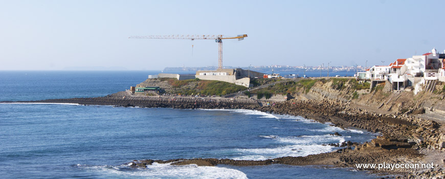 Panoramic at Praia das Rochas Beach