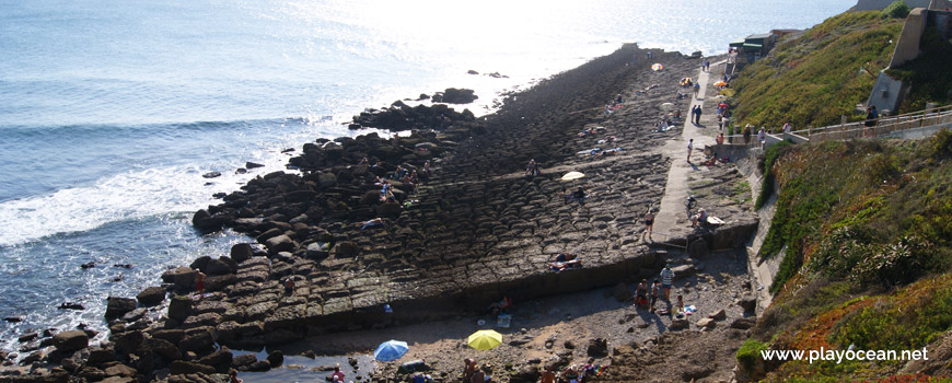 West at Praia das Rochas Beach