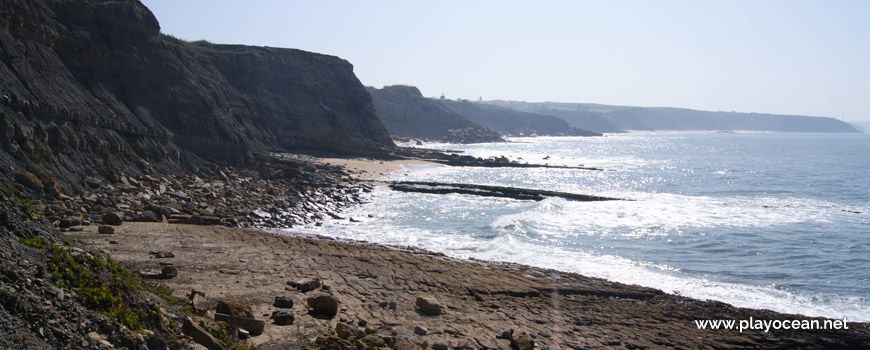 South at Praia do Salgueiro Beach