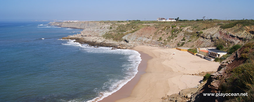 North at Praia de São Bernardino Beach