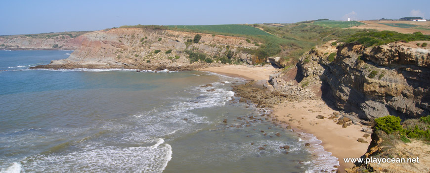 Panoramic of Praia de Vale Pombas Beach