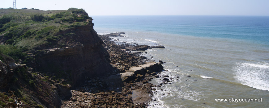 Rocks and cliff