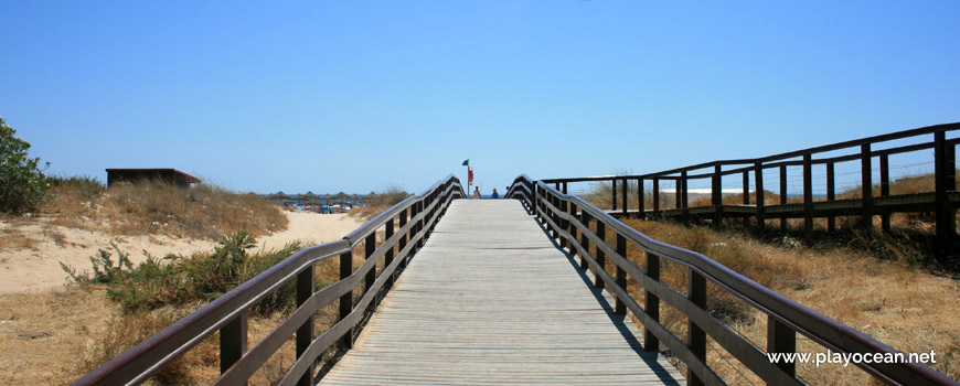 Access to Praia do Alvor (East) Beach