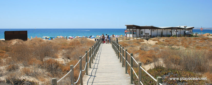 Walkway at Praia do Alvor (East) Beach