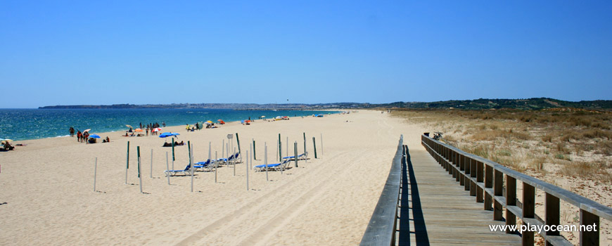 Oeste na Praia do Alvor (Poente)