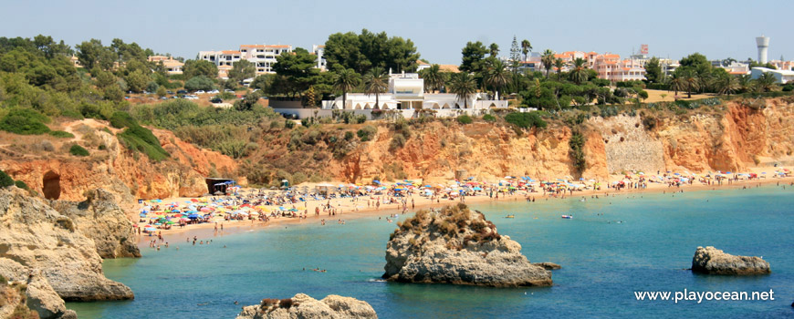 Panoramic of Praia do Barranco das Canas Beach