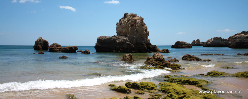 Leixões na Praia de Boião