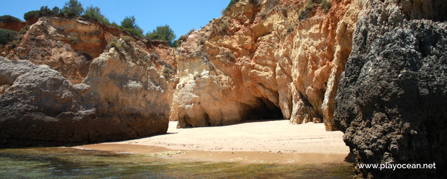 Areal central, Praia de Boião