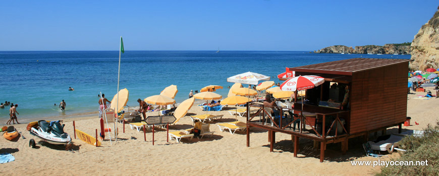 Lifeguard station at Praia dos Careanos Beach