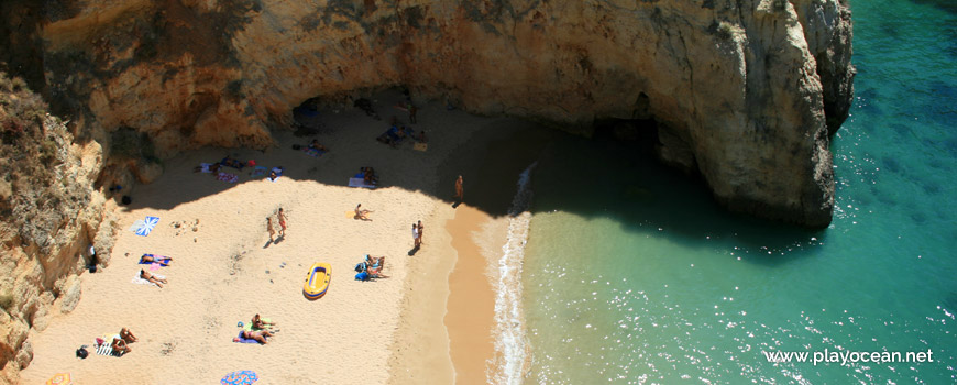 East at Praia de João de Arens Beach