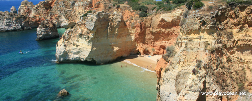 Cliff of Praia do Submarino Beach