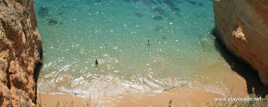 Waters of Praia do Submarino Beach